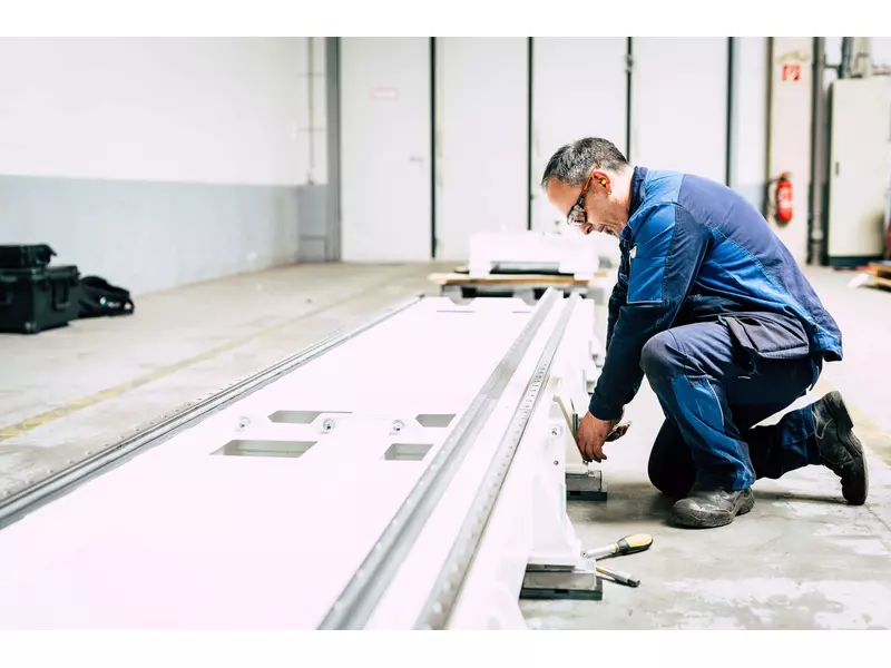 Die Montage bei Mayer Stahl- und Apparatebau..webp